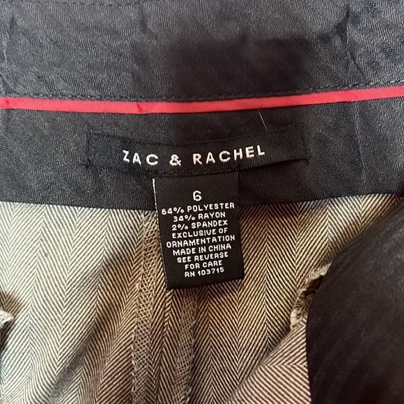Zac & Rachel Gray Dress Pants - Picture 5 of 5